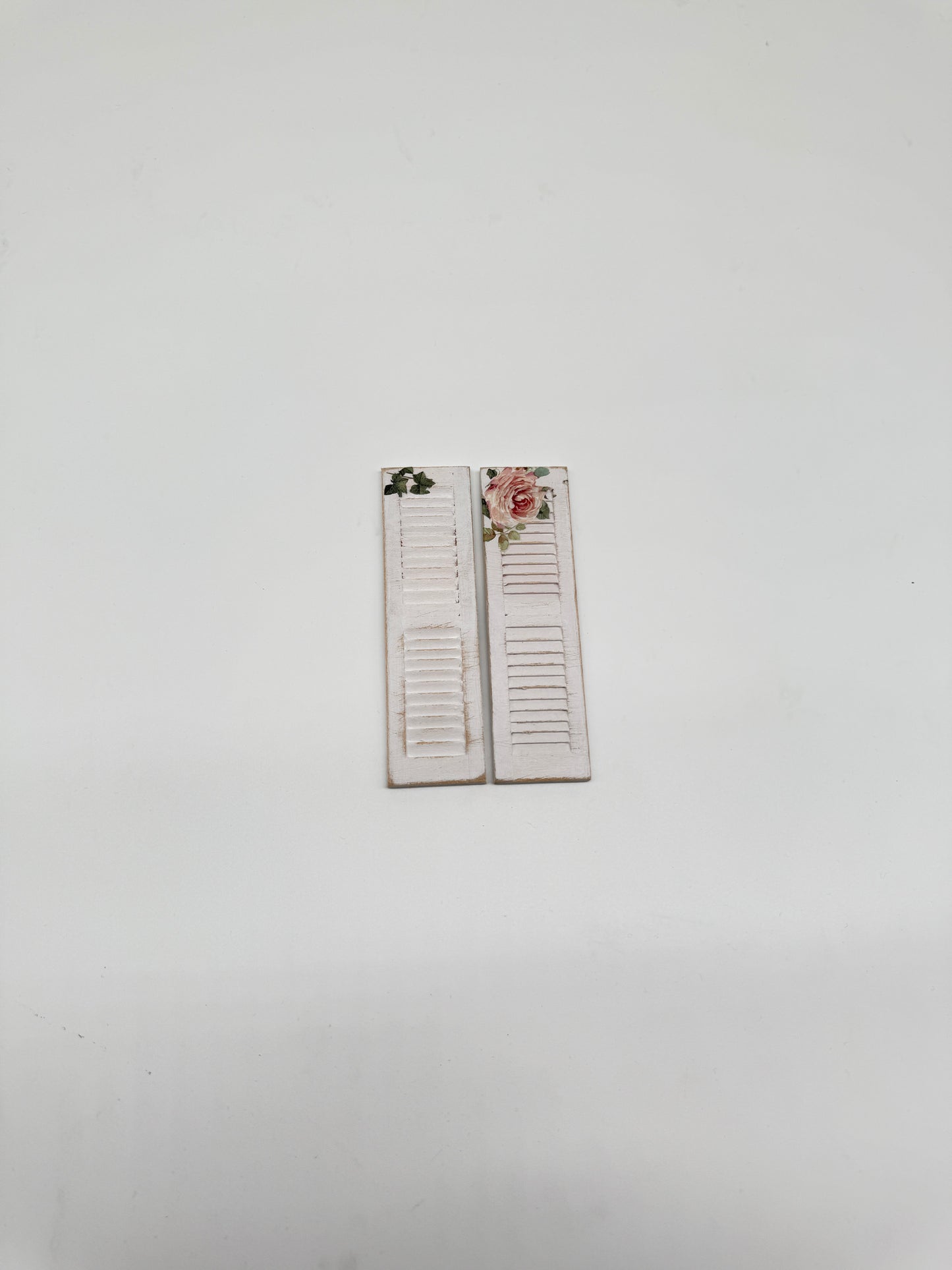 Shabby Chic - Miniatur Puppenmöbel Set