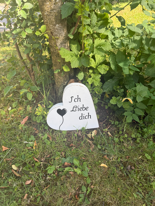 Shabby Chic - Holzherz