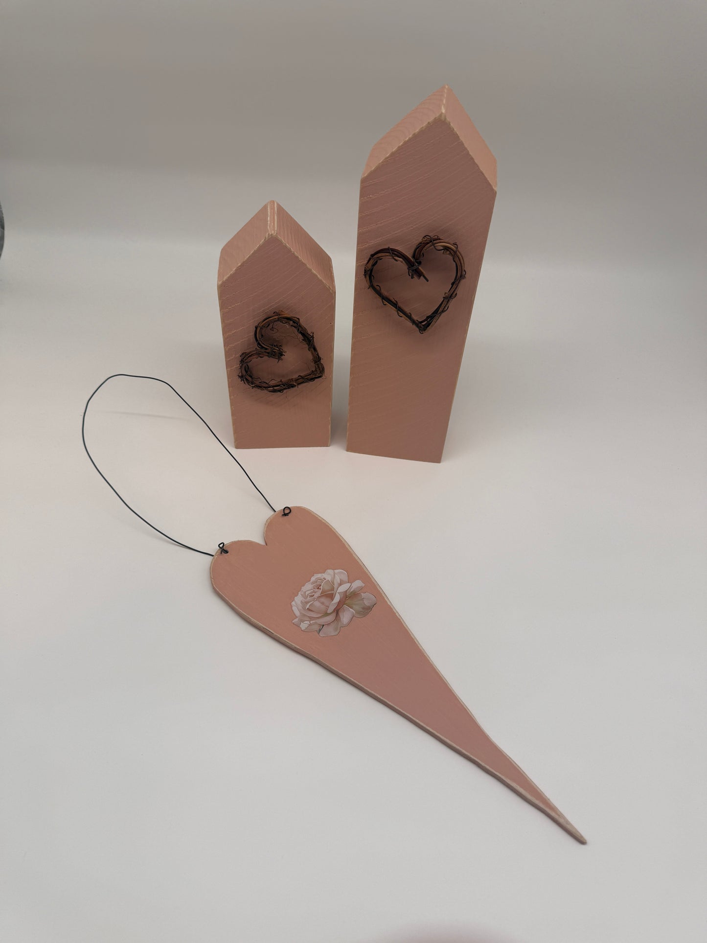 Shabby Chic - Holzdeko Set