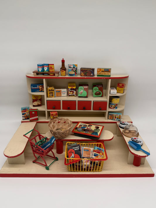 Vintage Puppen-Kaufladen