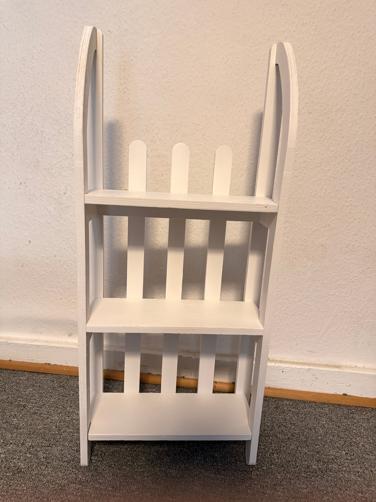 Shabby Chic - / Vintage Schlitten Regal