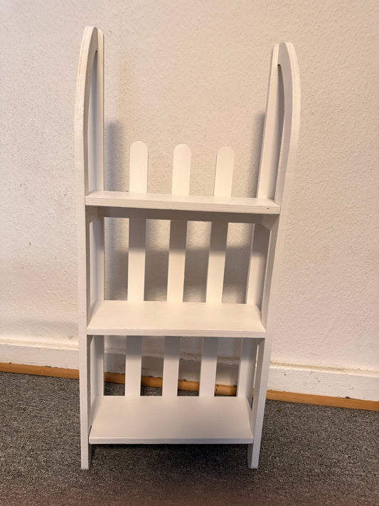 Shabby Chic - / Vintage Schlitten Regal