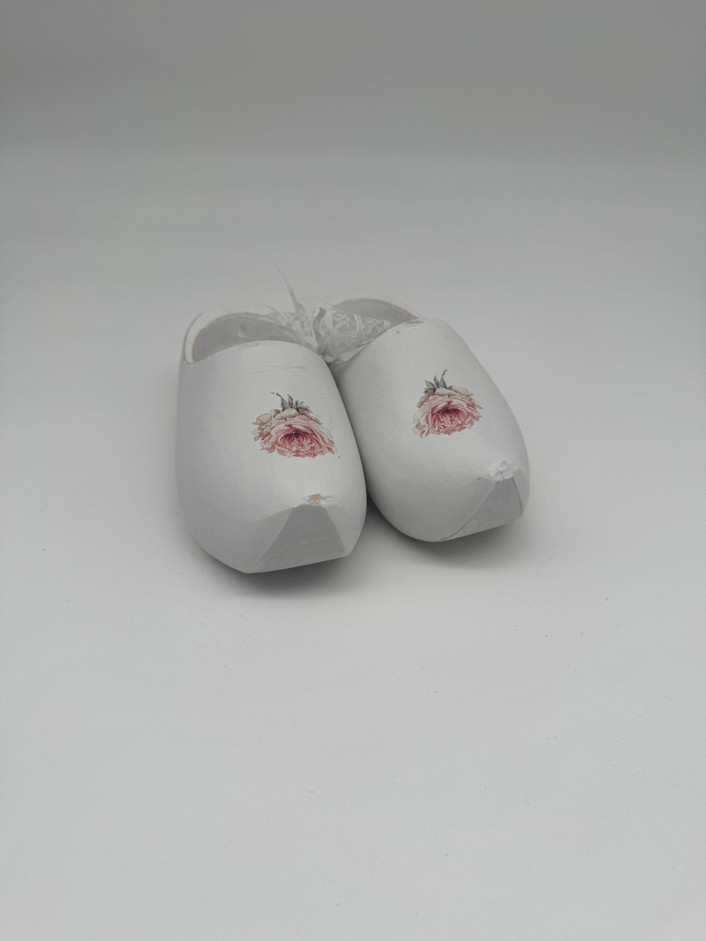Shabby Chic - Kinder (Holz) Clogs