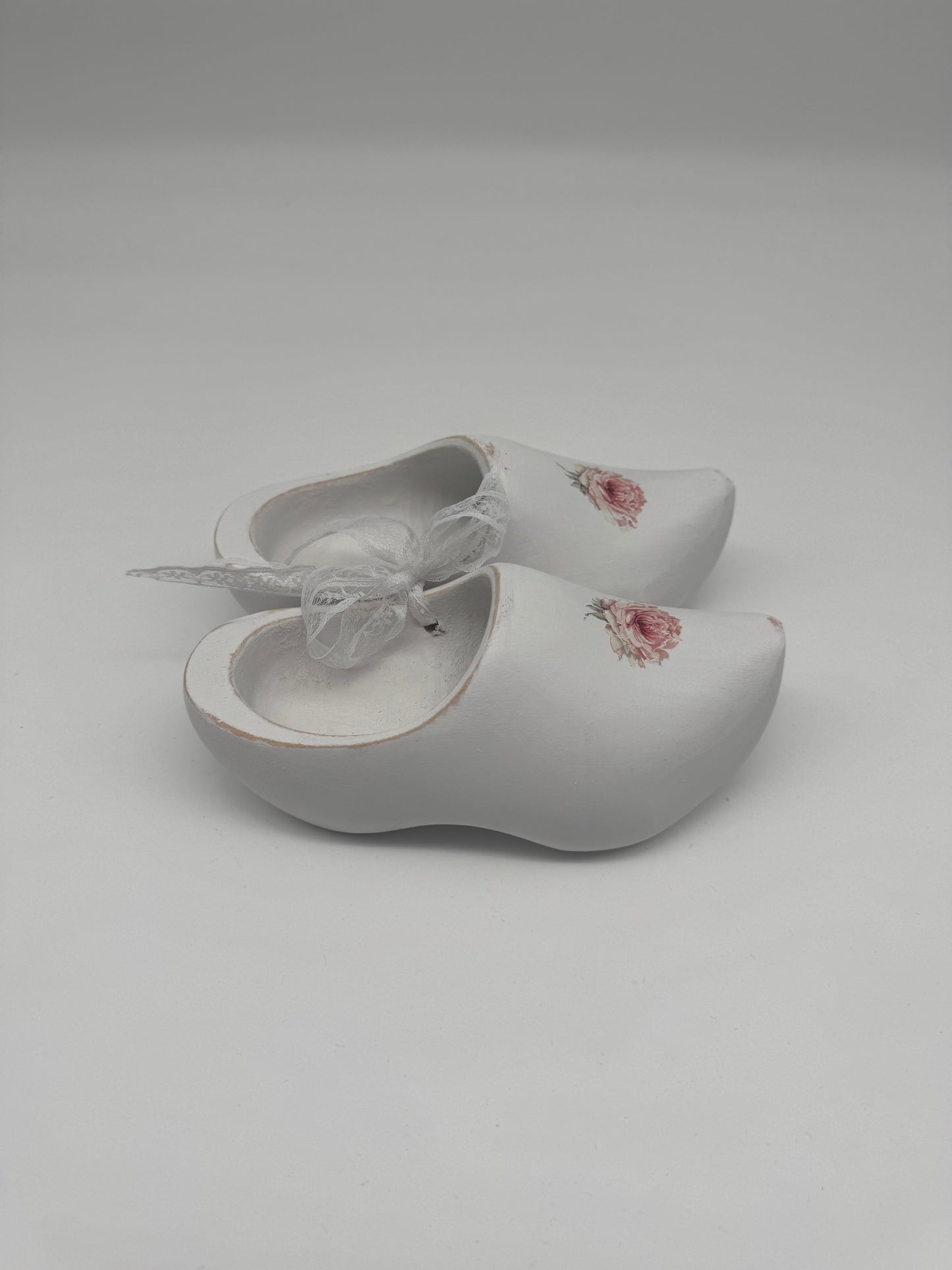 Shabby Chic - Kinder (Holz) Clogs