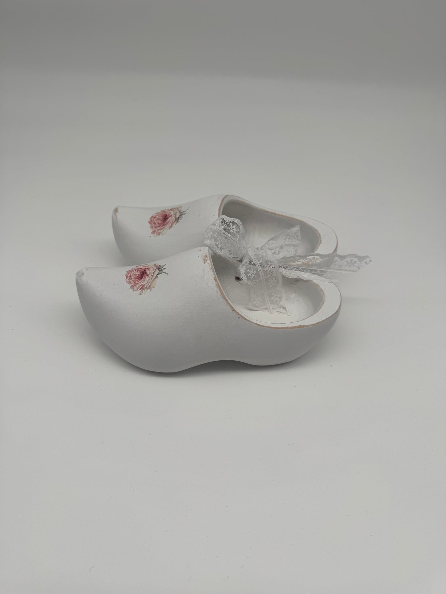 Shabby Chic - Kinder (Holz) Clogs