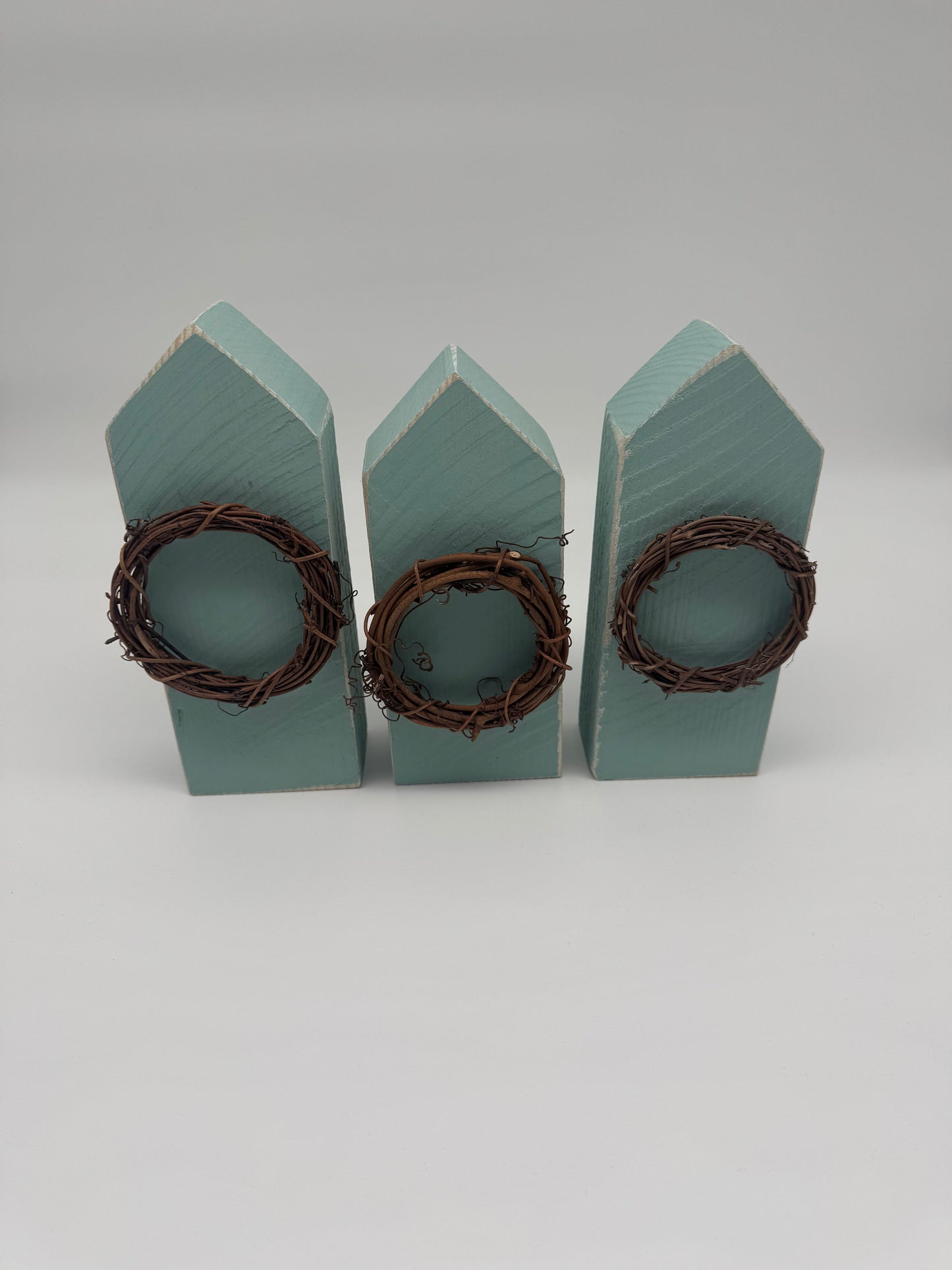 Shabby Chic - Deko Häuschen (Set)