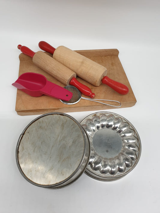 Vintage / Antikes - Kinder Back-Set