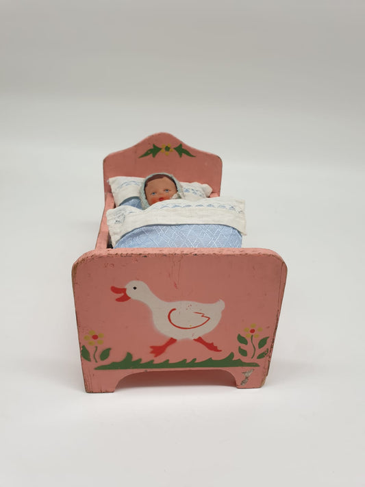 Antikes / Vintage - Puppenbett